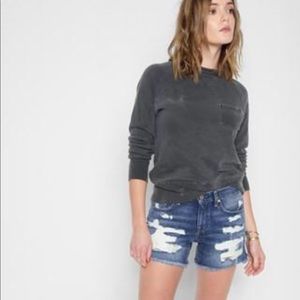 7 For All Mankind Distressed Shorts